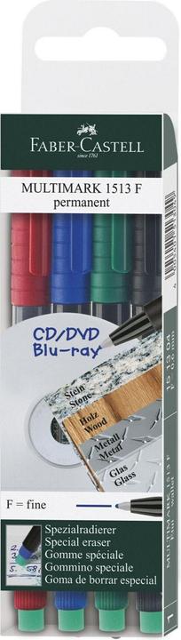 Actual product image Faber-Castell Multimark (Multicoloured, 0.60 mm, 4 x)