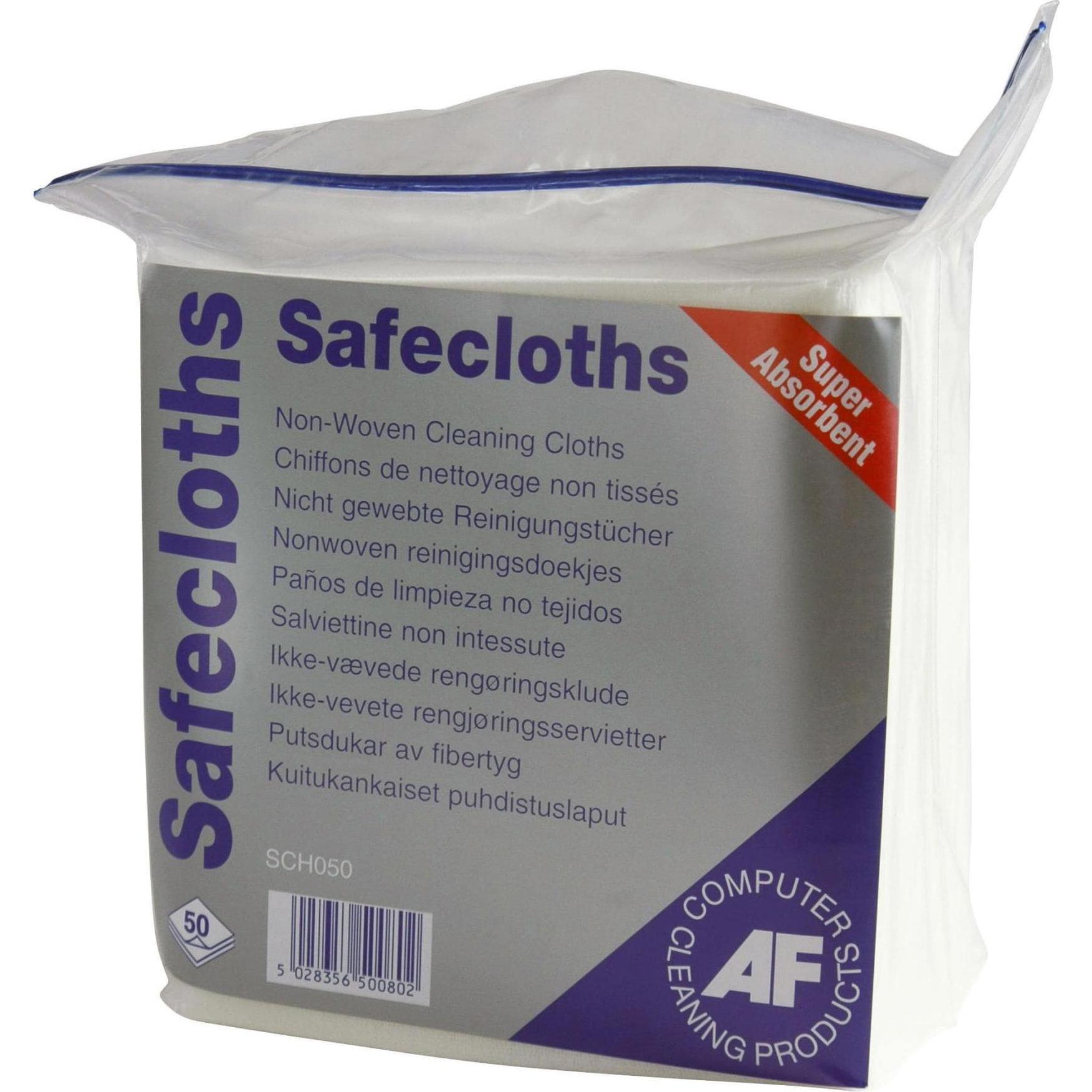 AF, Reinigung PC + Peripherie, Safecloths (50 x)