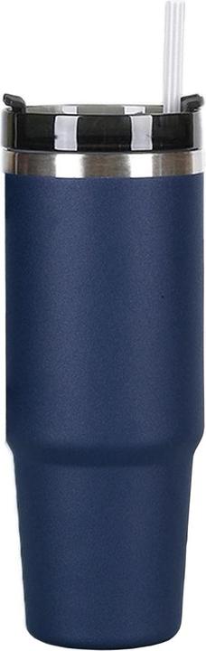 Actual product image ASMI Stainless steel vacuum thermo mug, coffee mug, car tumbler mug, 900ml (0.89 l)