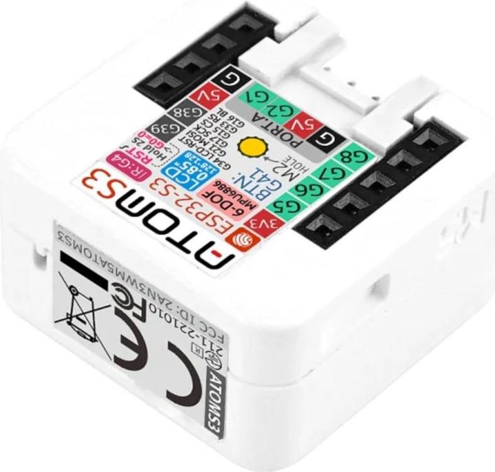 Produktbild M5Stack AtomS3 Dev-Kit mit 0.85inch Farbdisplay
