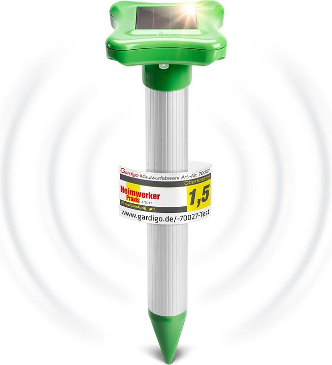 Produktbild Gardigo Solar Maulwurf-Abwehr