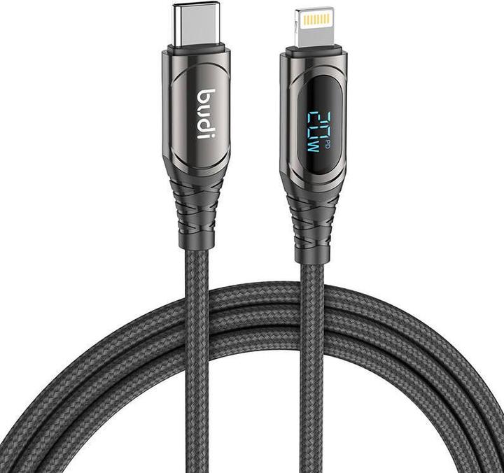 Image du produit Budi Câble iPhone 1.5m 20W (noir) (1.50 m, 100 W)