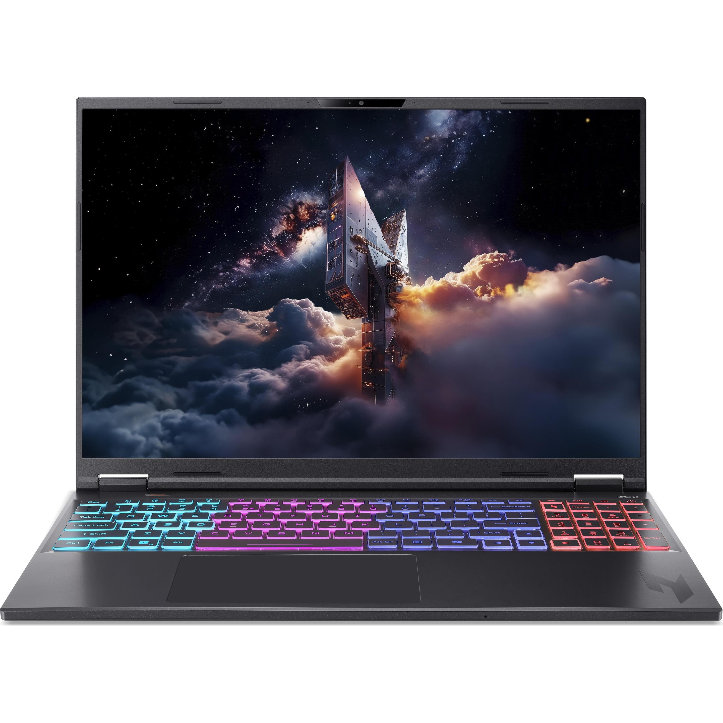 Acer Nitro 16 AI Gaming-Notebook AN16S-61 Schwarz (16", 1000 GB, 32 GB, Nummernblock), Notebook, Sch
