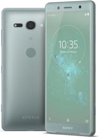 Actual product image Sony Xperia XZ2 Compact EU (64 GB, Moss Green, 5", Hybrid Dual SIM, 19 Mpx, 4G)