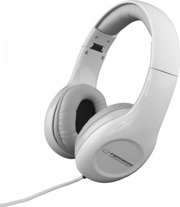 ESP eranza EH138W headphones/headset Head-band connector White (ANC, Cable)