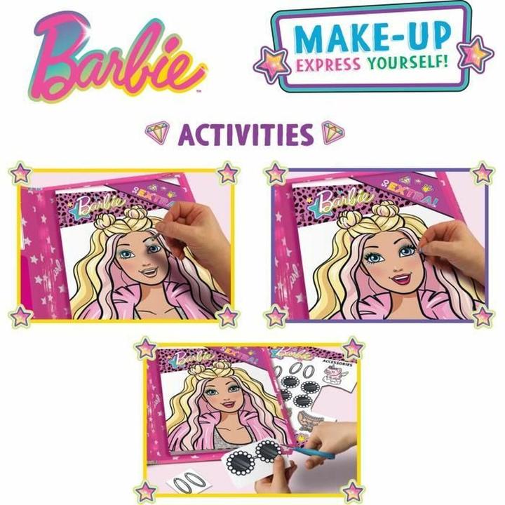 Productafbeelding Lisciani Het boek De kunst van Barbie Make-up.