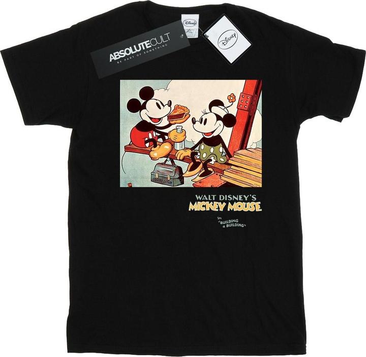 Immagine prodotto Disney Mickey Mouse Building A Building Maglietta Uomo (5XL)