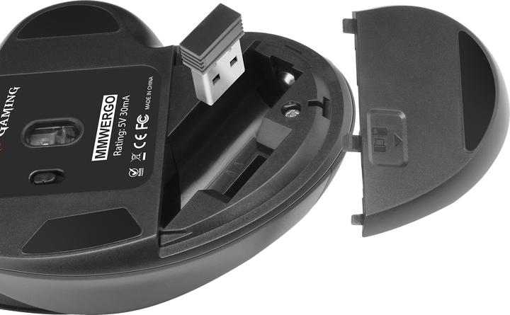 Image du produit Mars Gaming MMWERGO souris droite RF sans fil mécanique 3200 DPI (Sans fil)