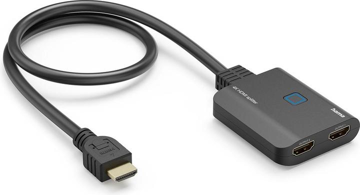 Hama 4K-HDMI™-Splitter, 1 In 2 Out