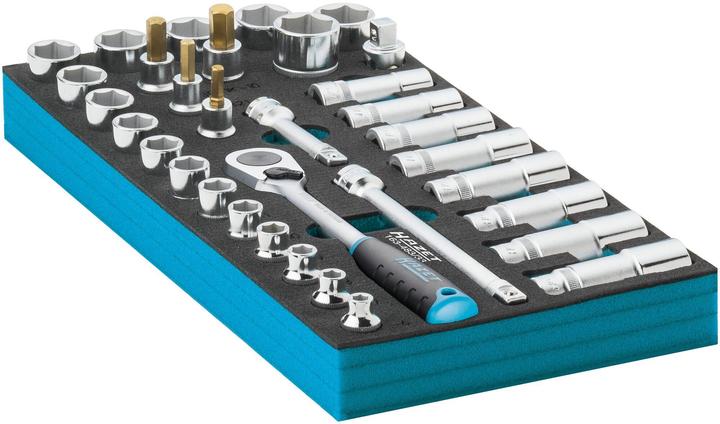 Image du produit HAZET Jeu de clés à douilles 163-483/33 ∙ Carré creux 10 mm (3/8 pouce) ∙ Profil Traction à 6 pans … (10 mm, 11 mm, 12 mm, 13 mm, 14 mm, 15 mm, 16 mm, 17 mm, 18 mm, 19 mm, 20 mm, 21 mm, 22 mm)