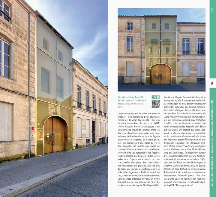 Produktbild Bordeaux. Architekturführer/Guide d'Architecture (Deutsch, Französisch, Jean-Philippe Hugron, 2024)