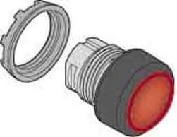 Actual product image ABB STOTZ-KONTAKT Pushbutton control element MP1-11R momentary flat