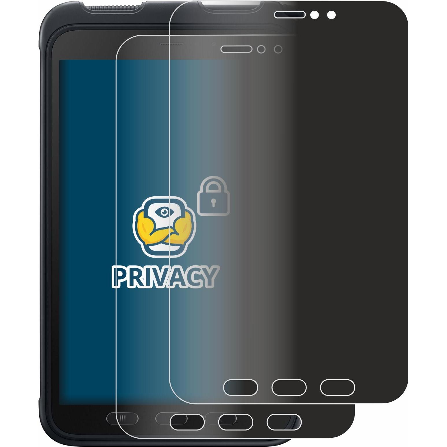 Thumbnail - BROTECT Sichtschutzfolie Anti-Spy Privacy Folie Blaulicht-Schutz (2 Stück, Galaxy Tab Active 3), Tablet Schutzfolie
