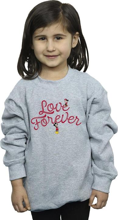 Produktbild Disney Mickey Mouse Love Forever Sweatshirt Mädchen (116)