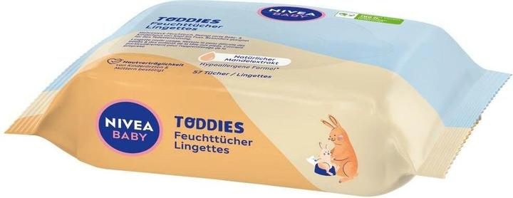 Produktbild NIVEA Multipack Toddies Feuchttücher (12 Stück) (12 x 57 Stk.)