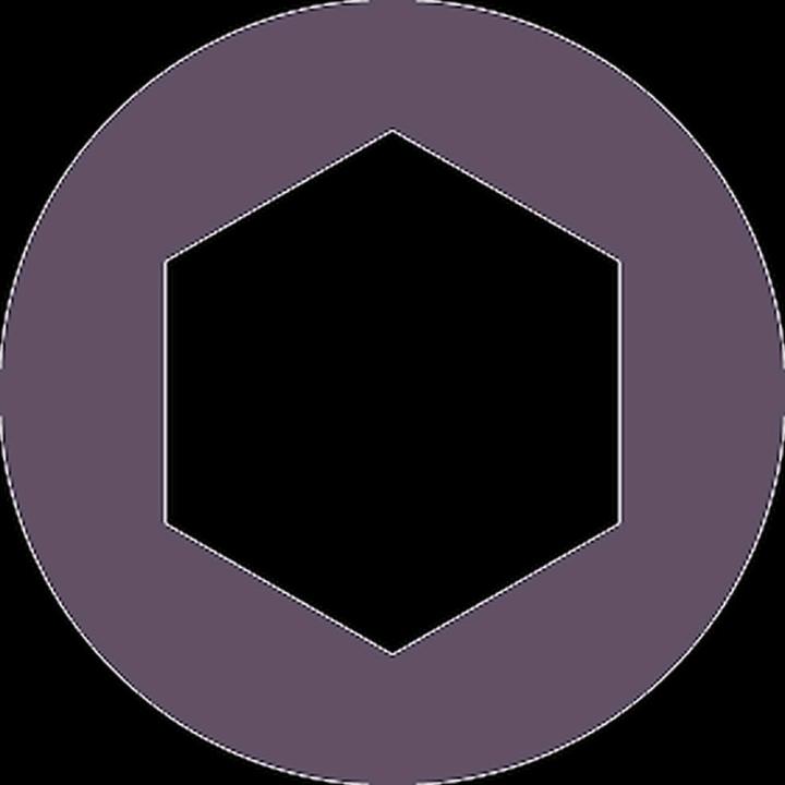 Actual product image Facom Microtech hexagon driver,75x2mm