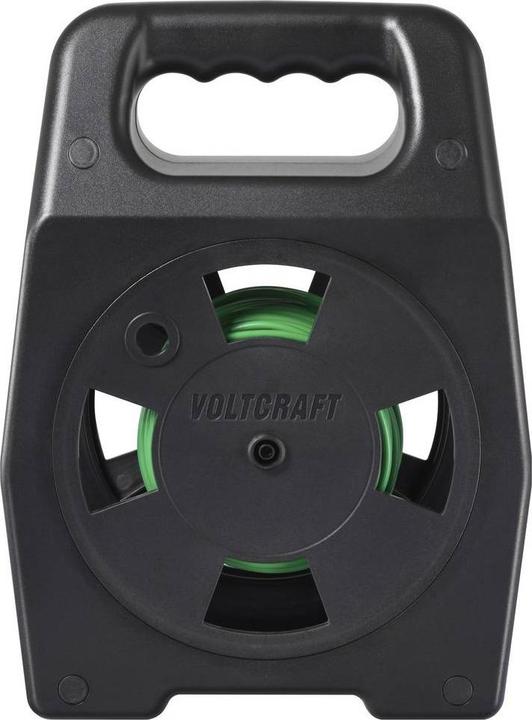 Voltcraft EML-30 Massekabel Stecker 4 mm Buchse 4 mm 30 m Green 1 St.