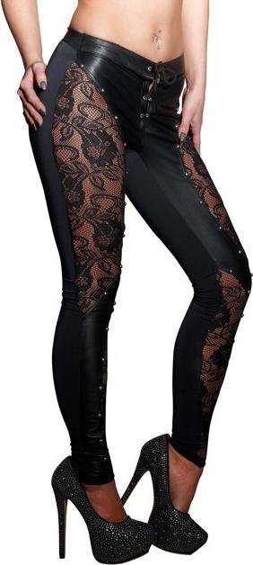 Zado Leggings in pelle (S)