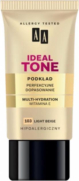 Oceanic AA Ideal Tone Foundation podkład do twarzy 103 Light Beige 30ml (103 Light Beige)