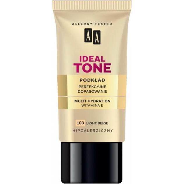 Oceanic, Foundation, AA Ideal Tone Foundation podkład do twarzy 103 Light Beige 30ml (103 Light Beige)