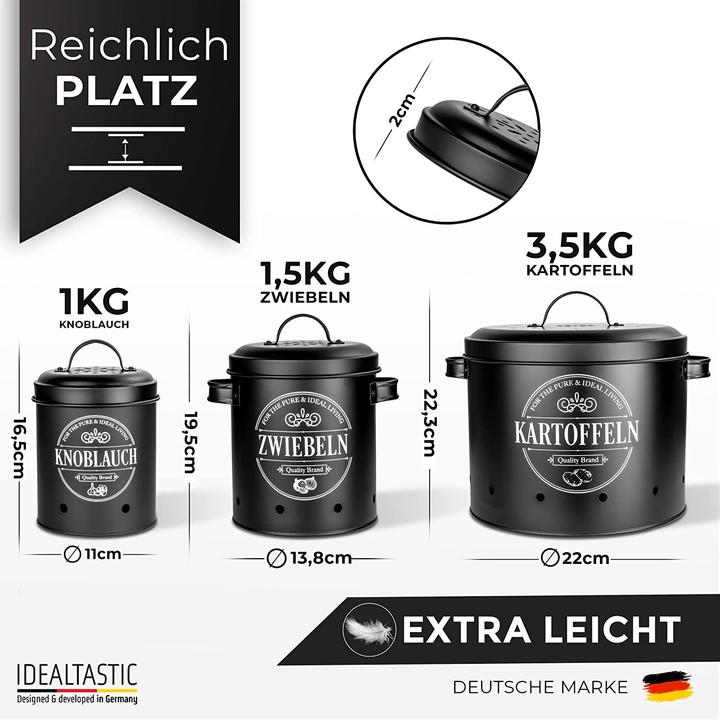 Actual product image Idealtastic Potato Storage Box