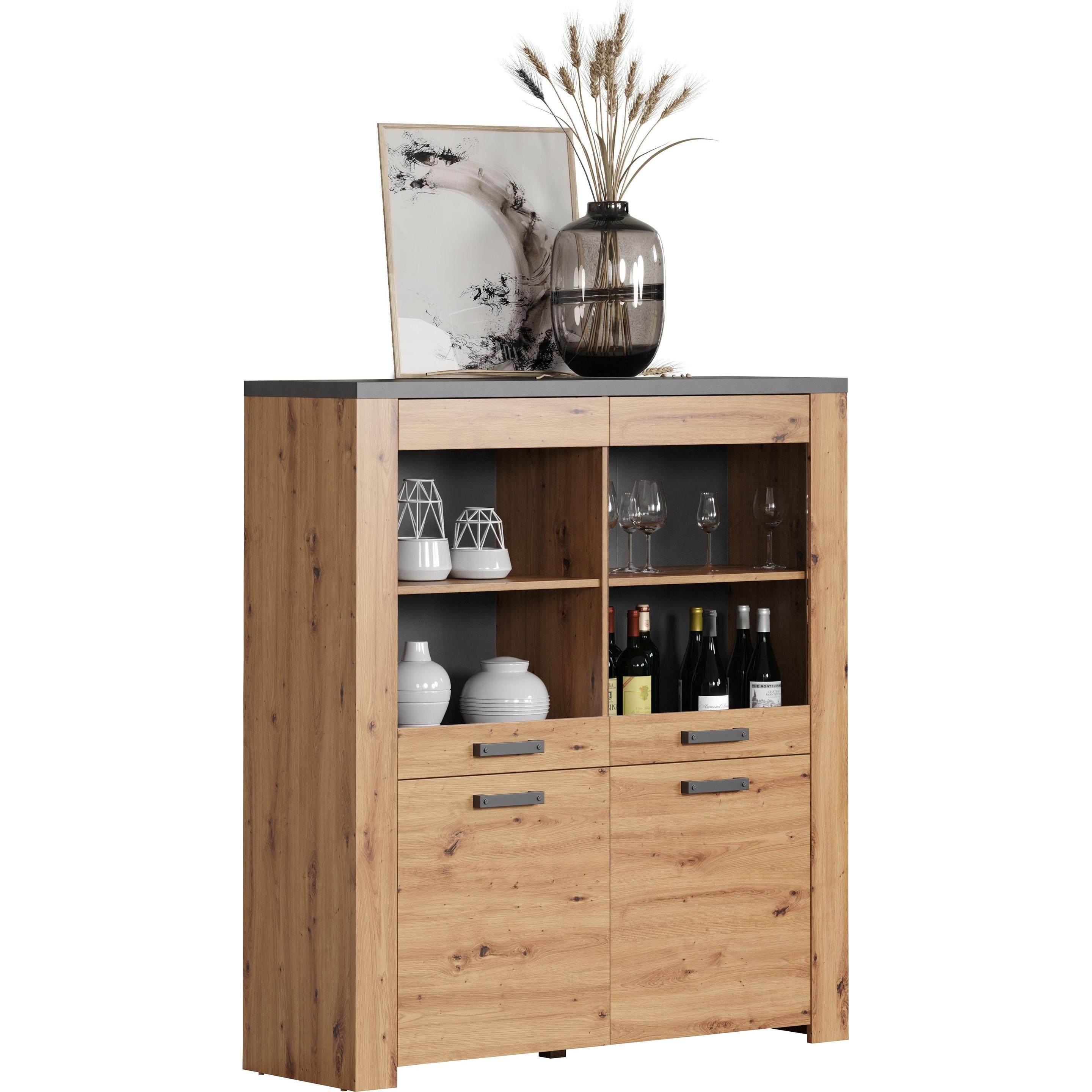 Trendteam, Vitrine + Buffetschrank, Follow