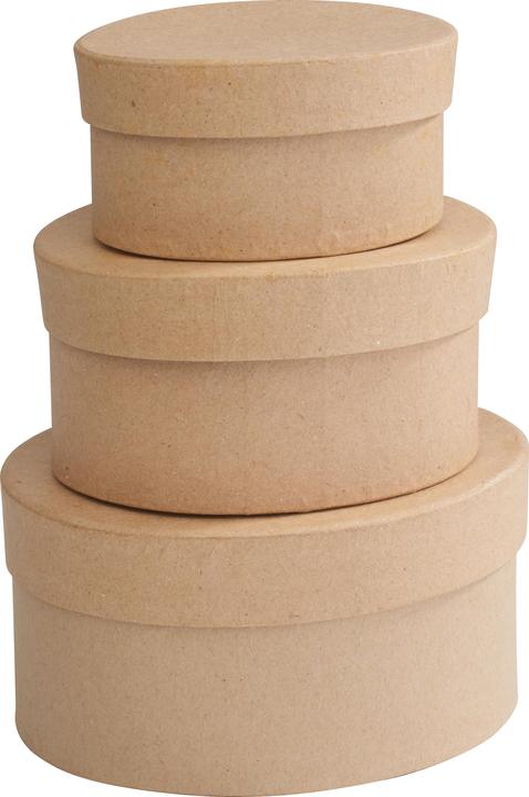 Actual product image VBS Oval" boxes, set of 3