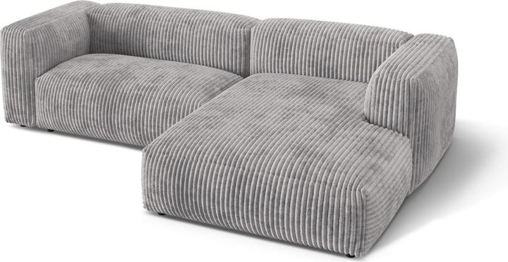Image du produit Micadoni Canapé D'Angle Droit Modulaire, "Martina", 2 Places, 283x176x75 Fabriqué en Europe (Canapé modulaire, Canapé d'angle)