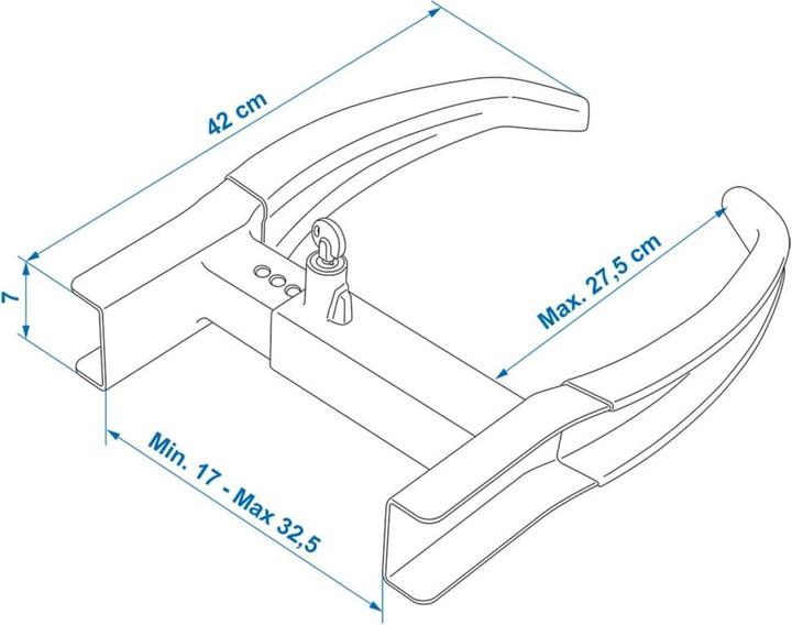 Actual product image ProPlus Wheel claw XL universal