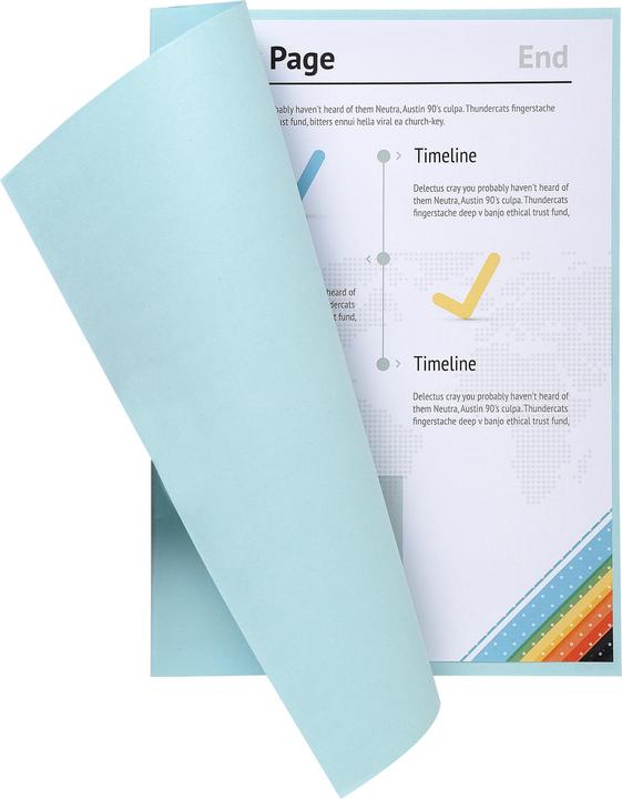 Actual product image Exacompta Collection folders - File covers (A4)