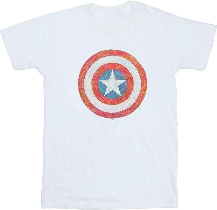 Produktbild Captain America Sketched Shield TShirt (M)