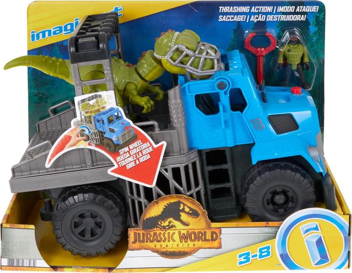 Actual product image Imaginext Jurassic World Dino & Transporter, Dinosaur Toy