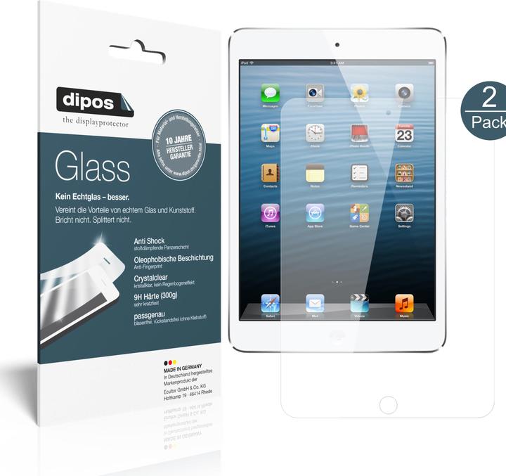 Produktbild Dipos Displayschutz Anti-Shock (1 Stück, iPad 2011 (2. Gen), iPad 2012 (3. Gen), iPad 2012 (4. Gen))