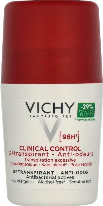 Productafbeelding Vichy Klinische controle 96h (Rol op, 50 ml)