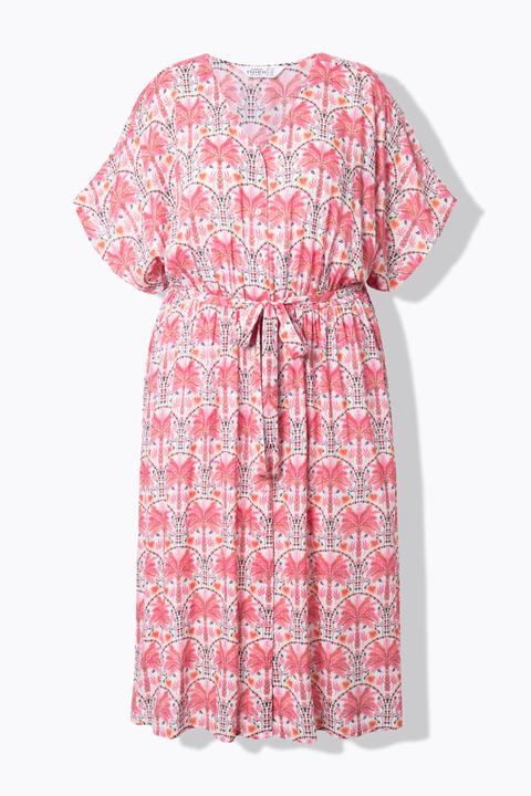 Produktbild Studio Untold Kaftankleid, A-Line, Midilänge, Bindegürtel (56)