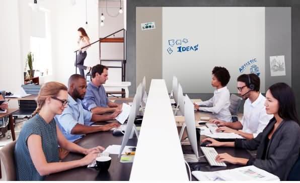 Immagine prodotto Legamaster Lavagna acustica WALL-UP. grigio tranquillo (Bacheca)