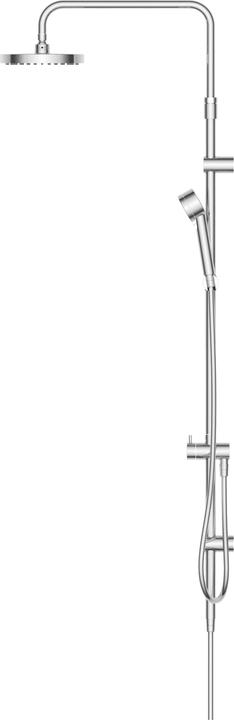 Actual product image Tellstar Tropical Spray Universal Shower System with Overhead Shower Ø 20cm chrome