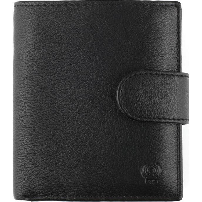 Zoom, Damen, Portemonnaie, Unisex Geldbörse, klein, RFID, Schwarz