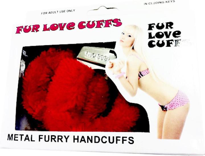 Produktbild Diablo Picante Pleasure Furry Handcuffs Red