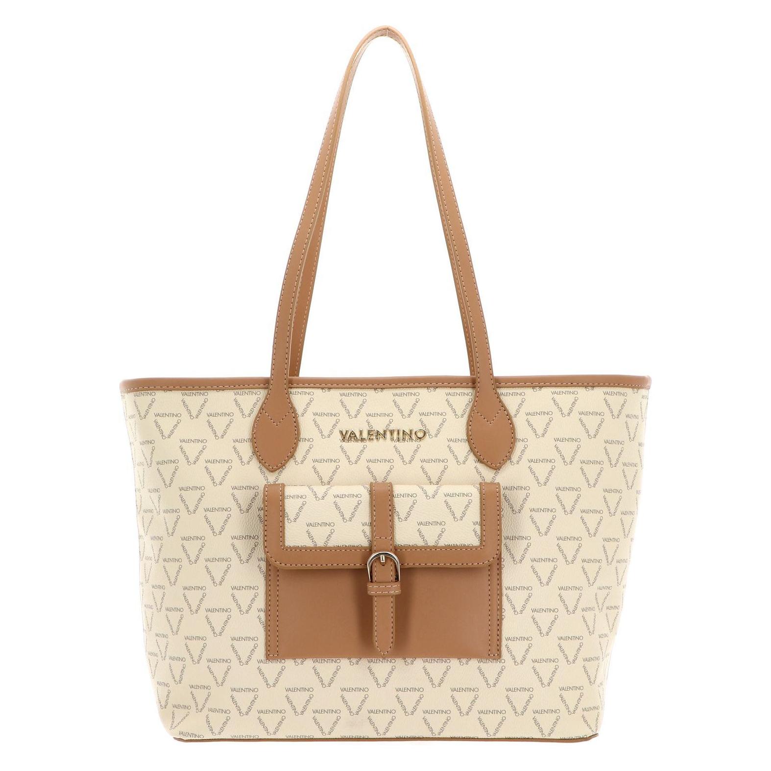 Valentino, Damen, Tasche, Liuto Shopper, Beige