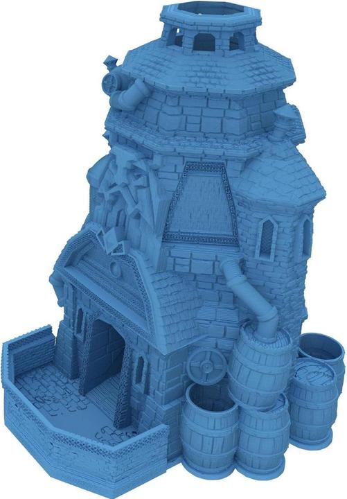 Produktbild Feldherr Fates End Würfelturm Brauerei himmelblau 3D gedruckt Modular (Kunststoff)