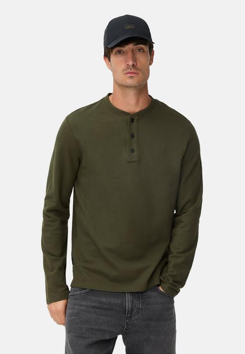 Image du produit Camel Active Henleyshirt aus reiner Baumwolle (XL)