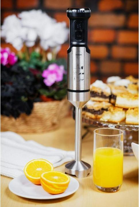 Produktbild Eldom Standmixer JAX 1000 W Metallspitze Geschwindigkeitsregulierung Turbo