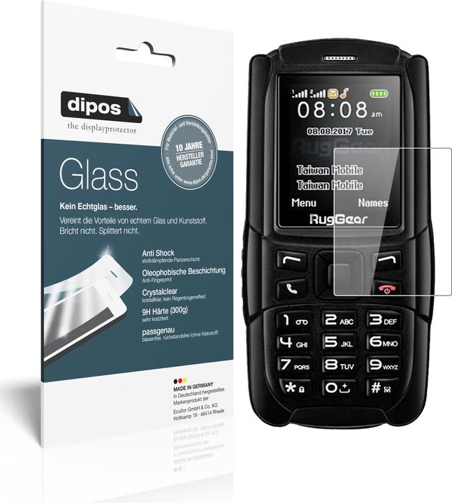 Actual product image Dipos Screen Protector Anti-Shock (1 pcs., RugGear RG129)