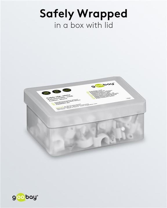 Actual product image Goobay Kabelschelle