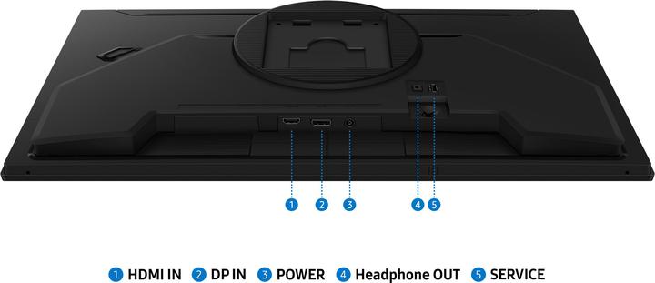 Actual product image Samsung 25" FHD 16:9 300Hz IPS B2C Gaming HDM240 (1920 x 1080 pixels, 25")