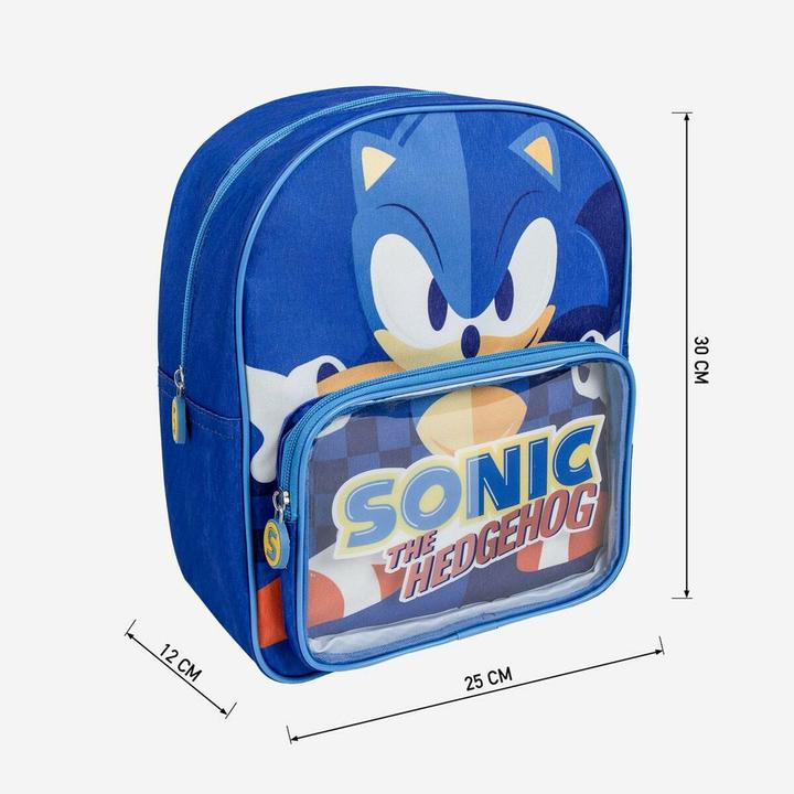 Produktbild Jakks Pacific Schulrucksack Sonic Blau 25 x 3 x 12 cm