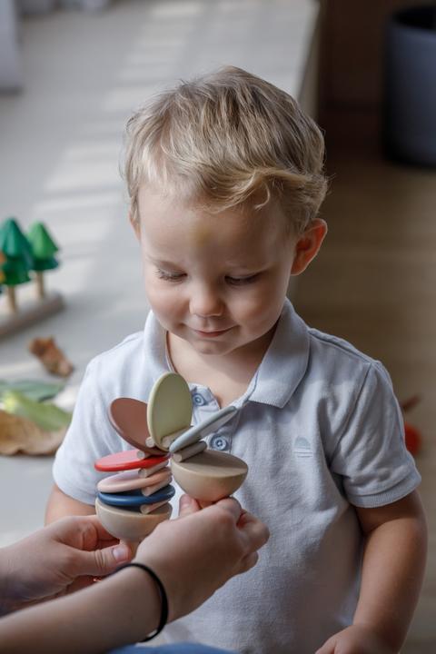 Produktbild Plantoys Ratsche (Deutsch, Französisch, Italienisch, Englisch)