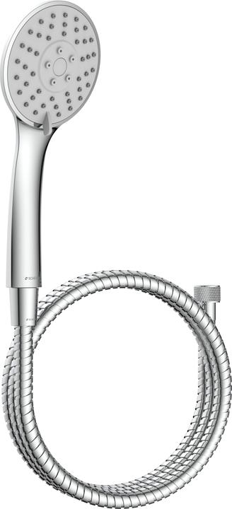 Produktbild Magni SCHÜTTE NAPOLI Brauseschlauch mit Handbrause Duschbrause mit 3-fach verstellbarem Duschkopf Brausese