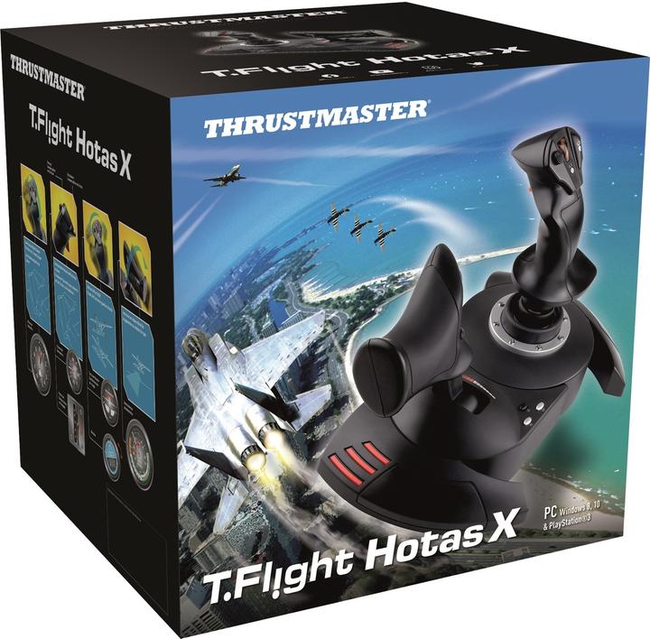 Actual product image Thrustmaster T.Flight Hotas X Joystick + Throttle (PC, PS3)